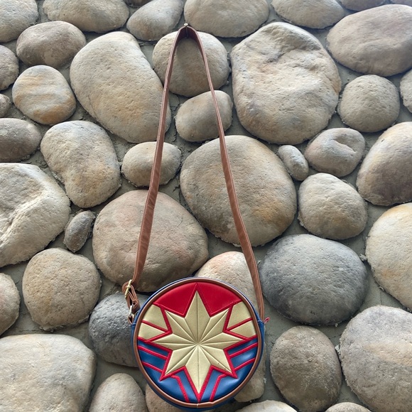 Disney Handbags - Disney Marvel Captain America Round Purse